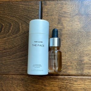 NIB Tan-Luxe The Face Illuminating Self-Tan Drops in Light/Medium